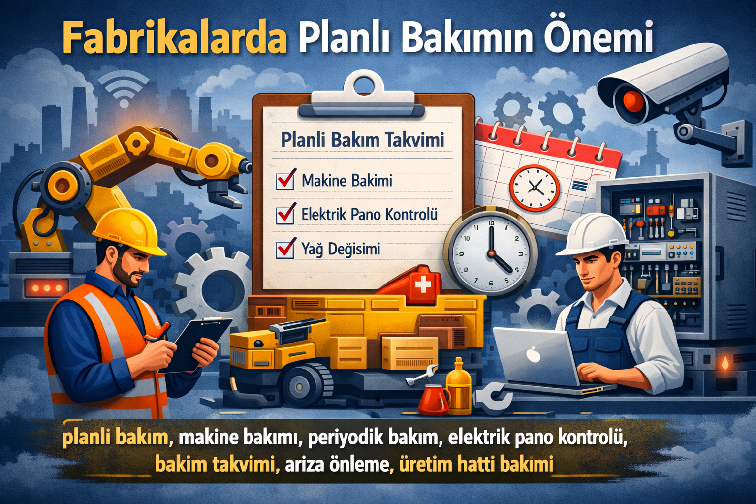 Fabrikalarda Planlı Bakımın Önemi